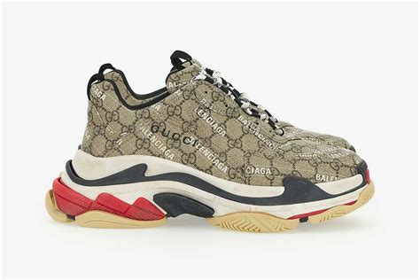 gucci x balenciaga tenis|gucci balenciaga collaboration.